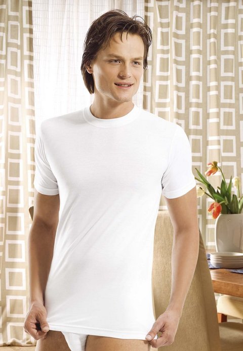 Pamuklu Sıfır Yaka Atlet Öztaş 1003 - Beyaz