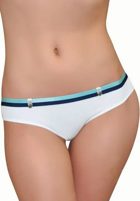 Pamuklu Dikişsiz Slip Külot X-Lady 1538 - Beyaz