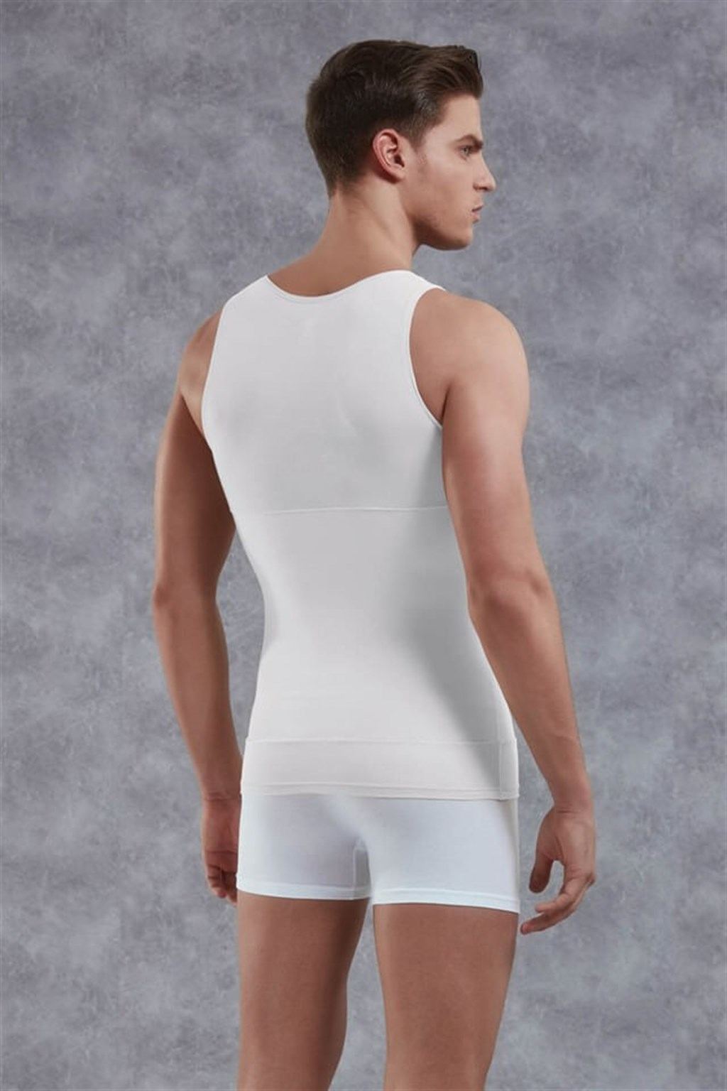 Pamuklu Ekstra Esnek Askılı Erkek Atlet Doreanse 5950 - Beyaz