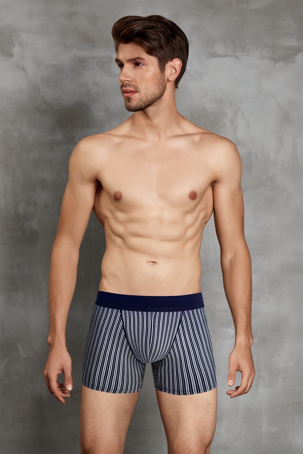 Modal Pamuklu Esnek Bel Boxer Doreanse 1866 - Siyah