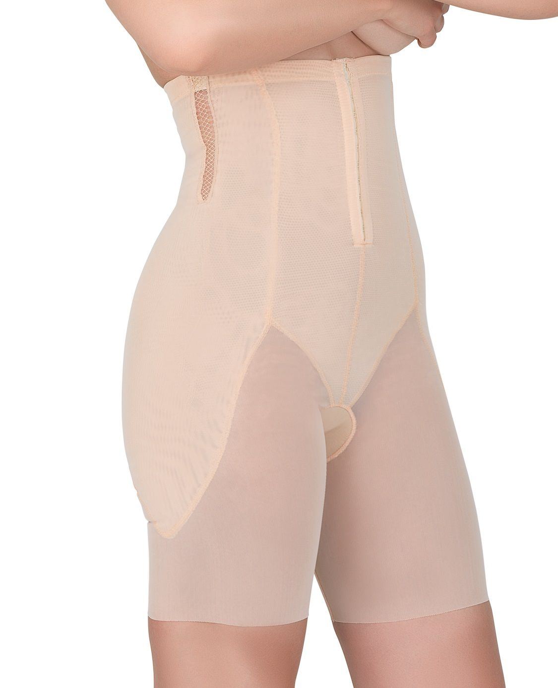 Toparlayıcı Tül Ön Agraflı Korse Emay 2928 - Ten