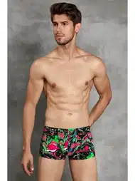 Modal Pamuklu Esnek Bel Lastiği Boxer Doreanse 1751