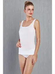 Yüksek Pamuklu Nefes Alan Atlet Doreanse 9396