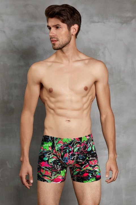 Modal Pamuklu Esnek Bel Boxer Doreanse 1821 - Flamingo