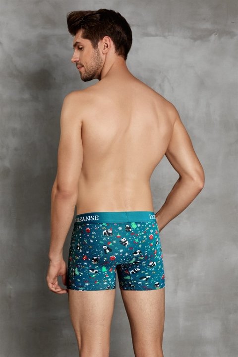 Esnek Bel Lastiği Modal Pamuklu Boxer Doreanse 1863 - Panda