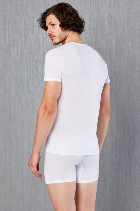 Pamuklu Ribana Kesim Erkek Atlet Doreanse 2525 - 2