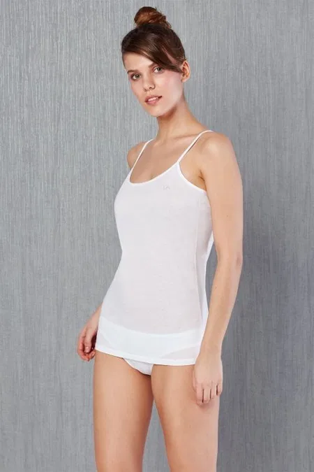 Pamuklu Geniş Askılı Kadın Atlet Doreanse 9395