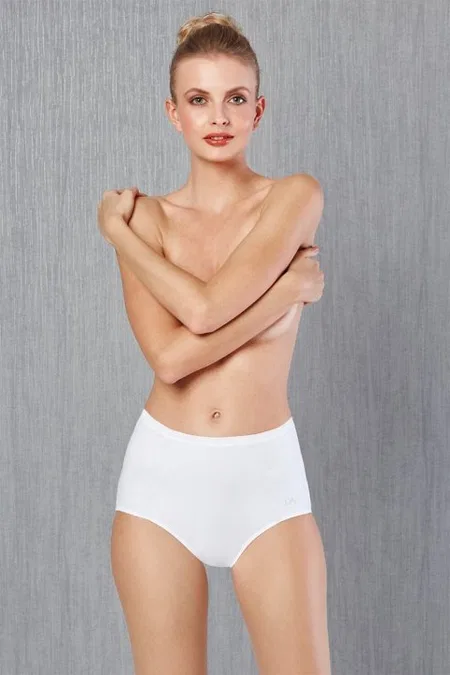 Pamuklu Yüksek Bel Slip Külot Doreanse 7119