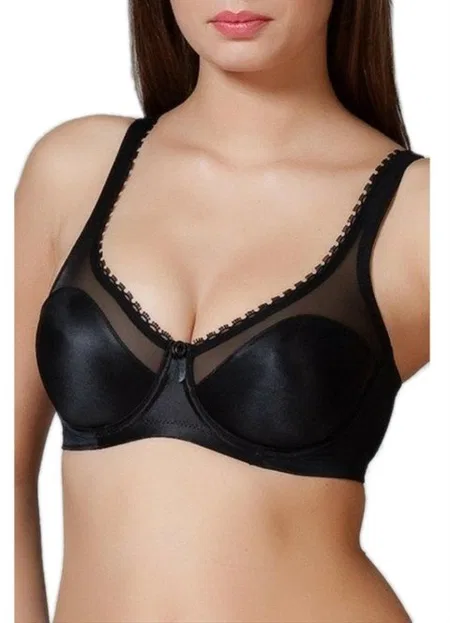 Minimizer Desteksiz Sütyen Yeni İnci 1640 - Siyah