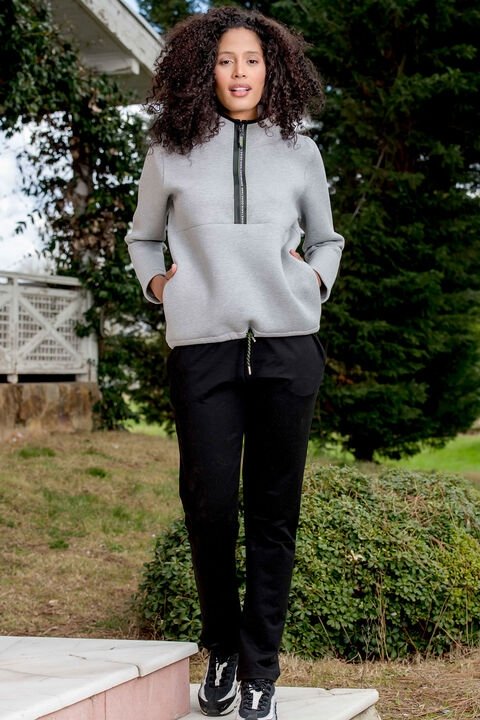 Yeni İnci Likralı 2'li Pijama Takımı Yeni İnci 1672