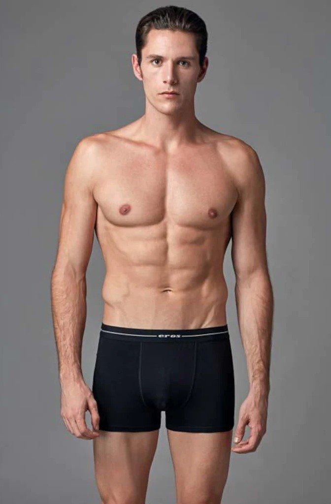 Eros Pamuklu Esnek Bel Boxer 3'lü Paket Eros 015 - Görsel 6