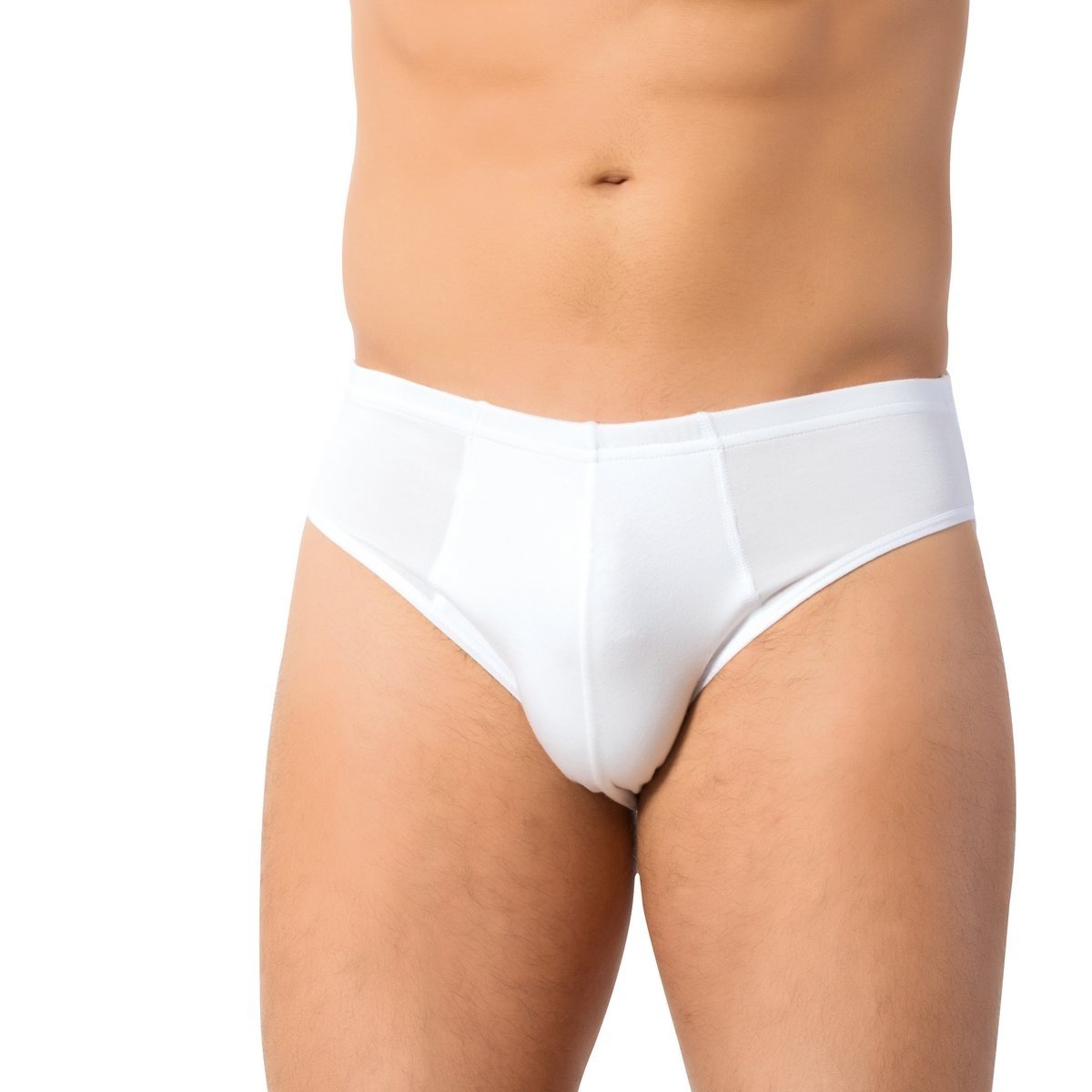 Bambu Viskon Lycra Erkek Slip Lüx DRM 3920 - Beyaz