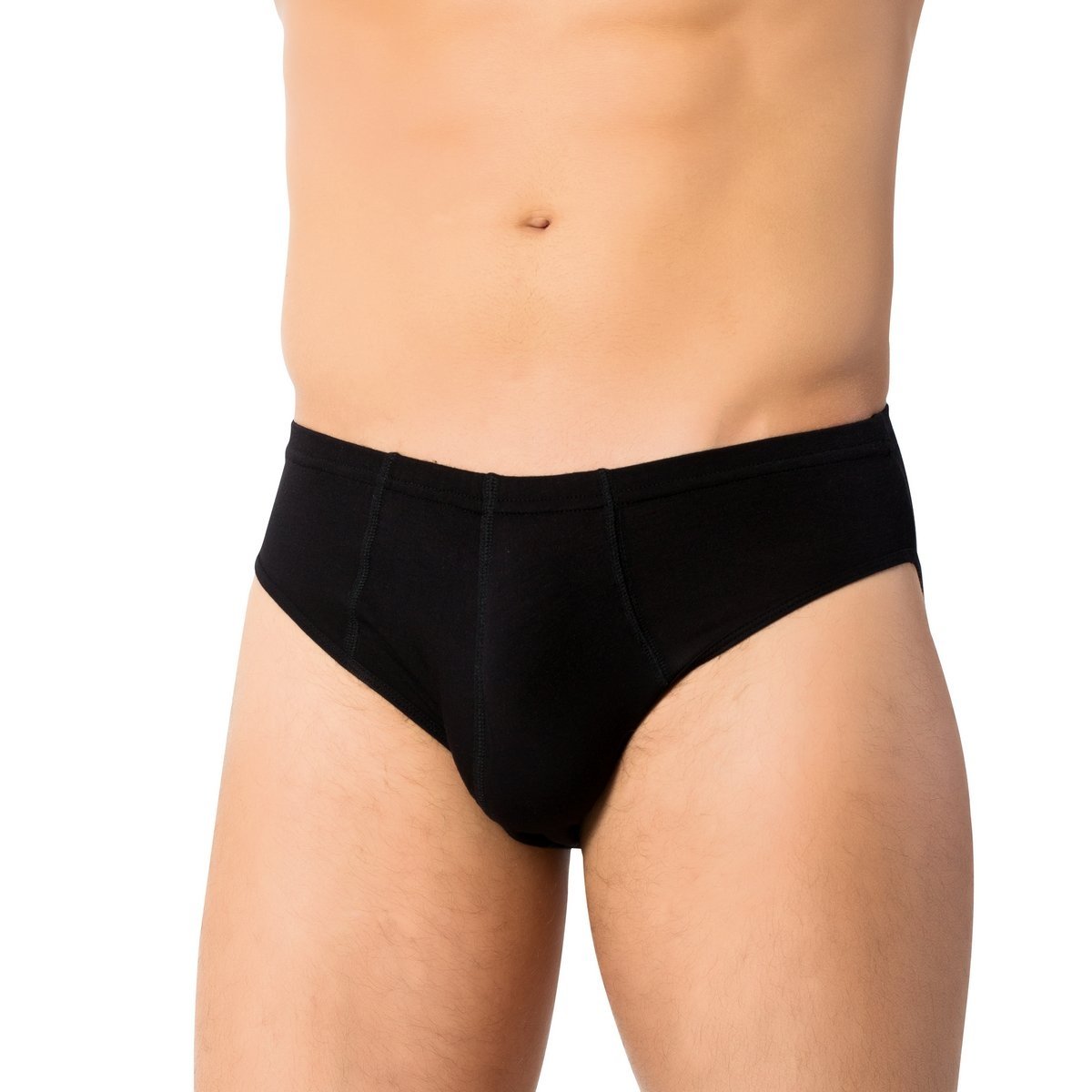 Bambu Viskon Lycra Erkek Slip Lüx DRM 3920 - Siyah