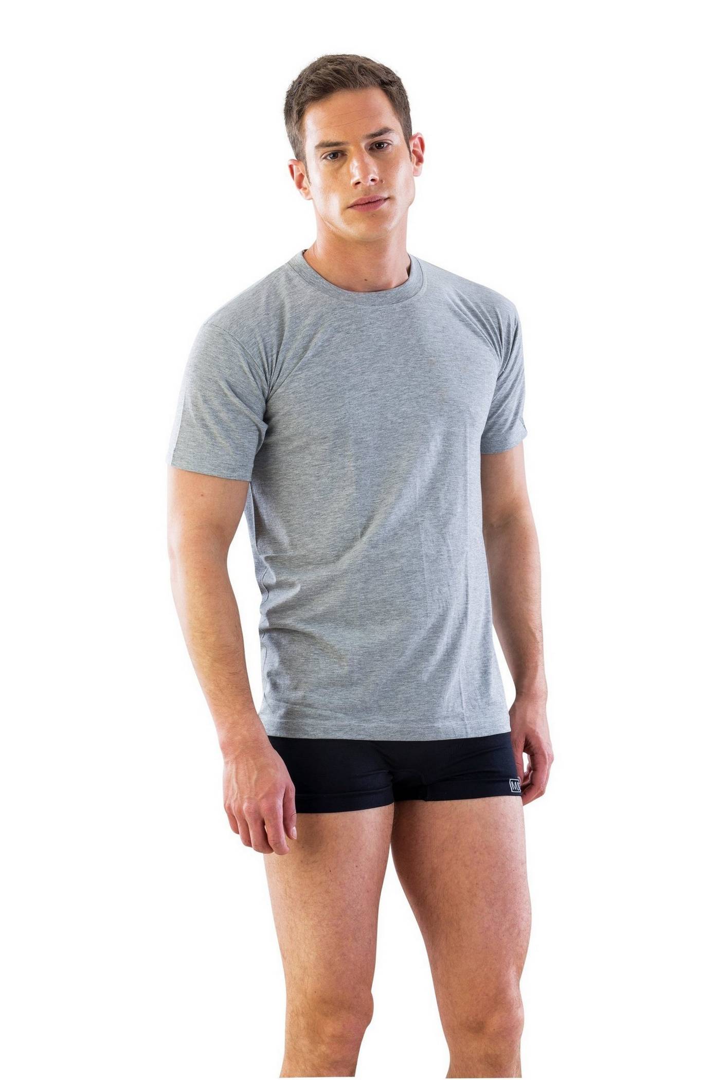 Emay Ribana Kesim Beyaz Erkek Atlet Emay 12230 - Görsel 3