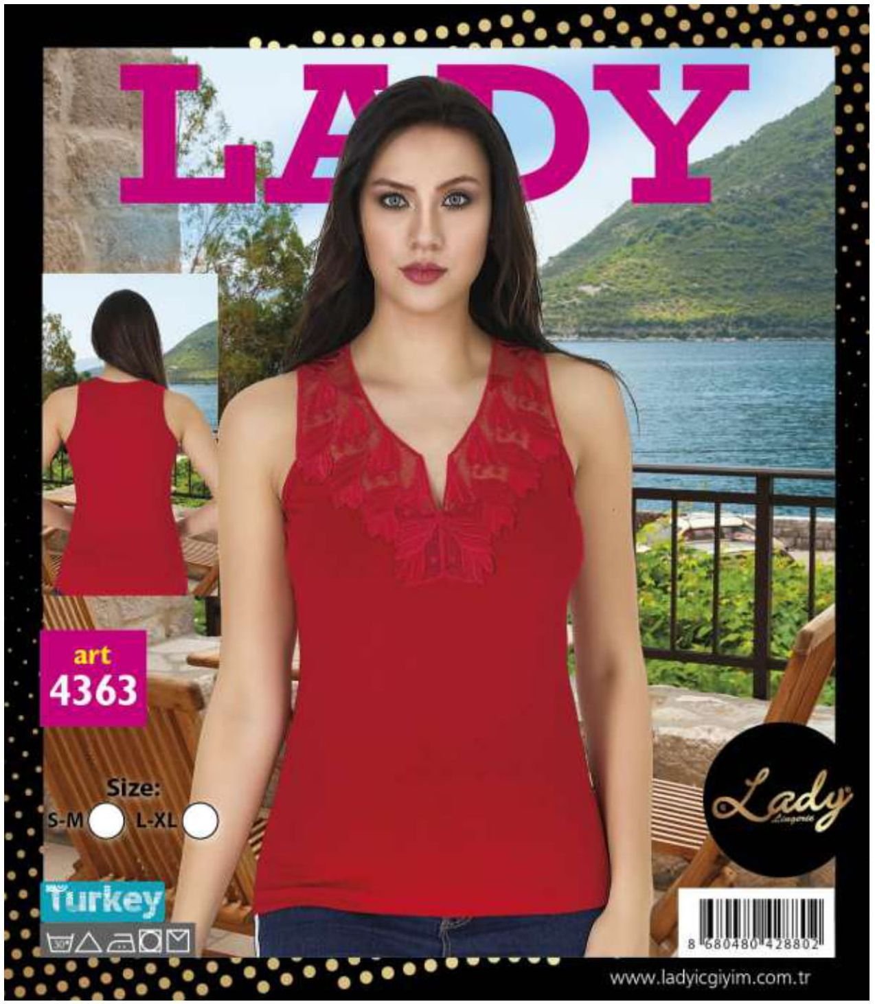 Nefes Alabilir Modal Bluz Lady 4363 - Görsel