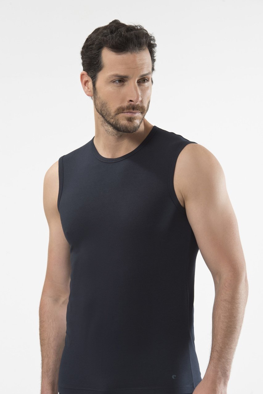 Ribana Kesim Yaka Atlet Cacharel 1303 - Lacivert