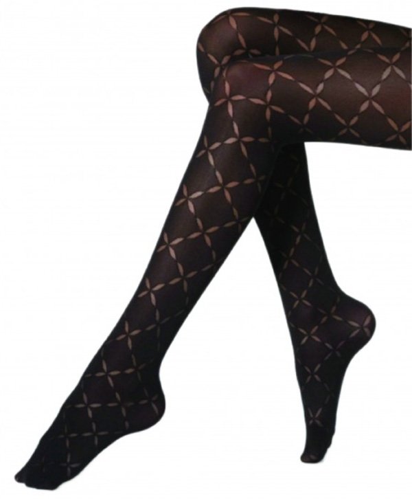 Pamuklu Kaydırmaz Çocuk Külotlu Çorap Daymod 2122097 - Siyah