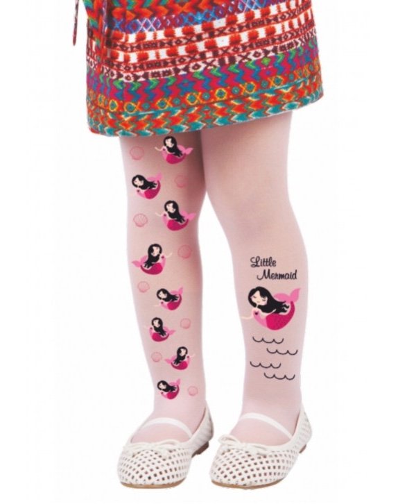 Pamuklu Kaydırmaz Taban Çocuk Külotlu Çorap Daymod 2125141 - Beyaz