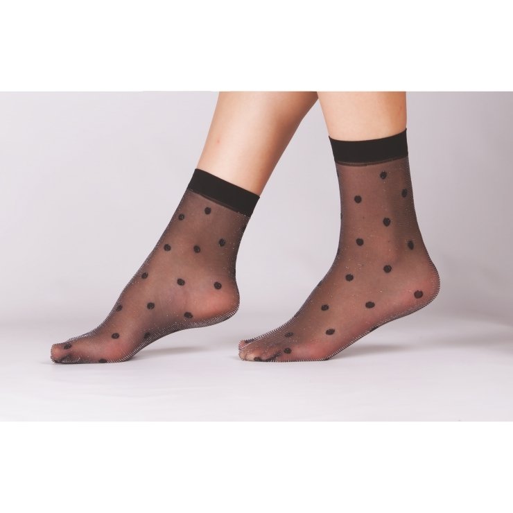 Düşük Denye Siyah Soket Çorap Daymod 1521128 - Siyah