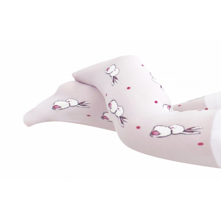 Beyaz Bebek Külotlu Çorap Daymod 2125124 - Beyaz