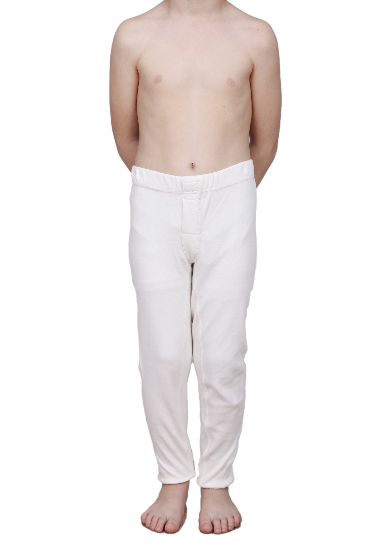 Fırçalı İç Yüzeyli Çocuk Termal Alt Dono 3190 - Beyaz