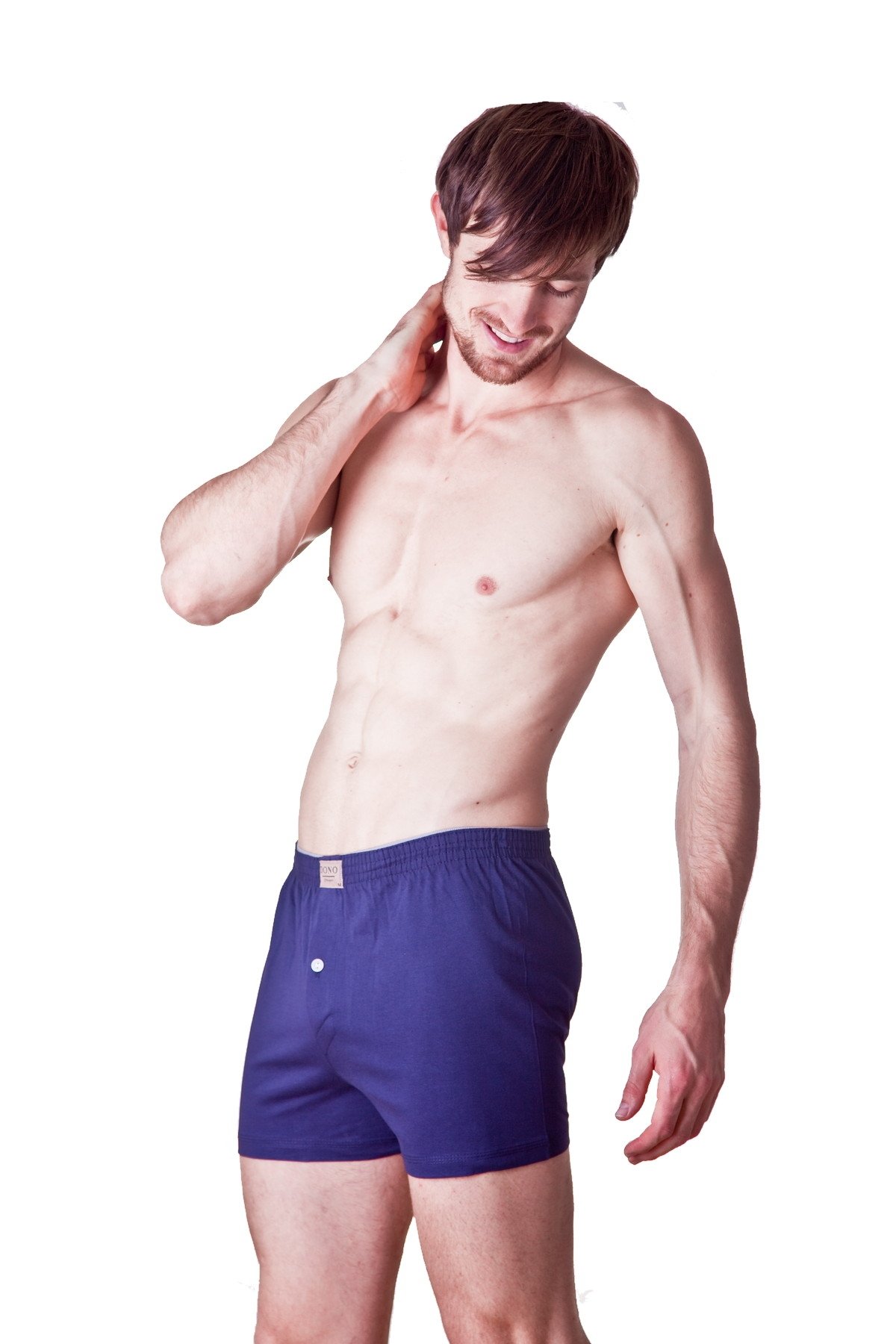 Pamuklu Düz Dikişli Klasik Boxer Dono 1110 - Lacivert
