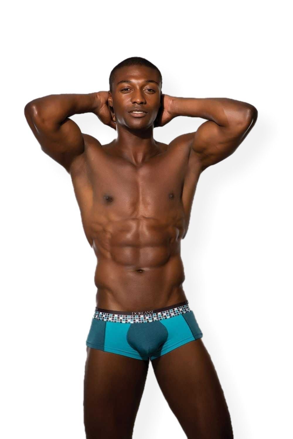 Modal Pamuklu Esnek Bel Boxer Doreanse 1715 - Zümrüt