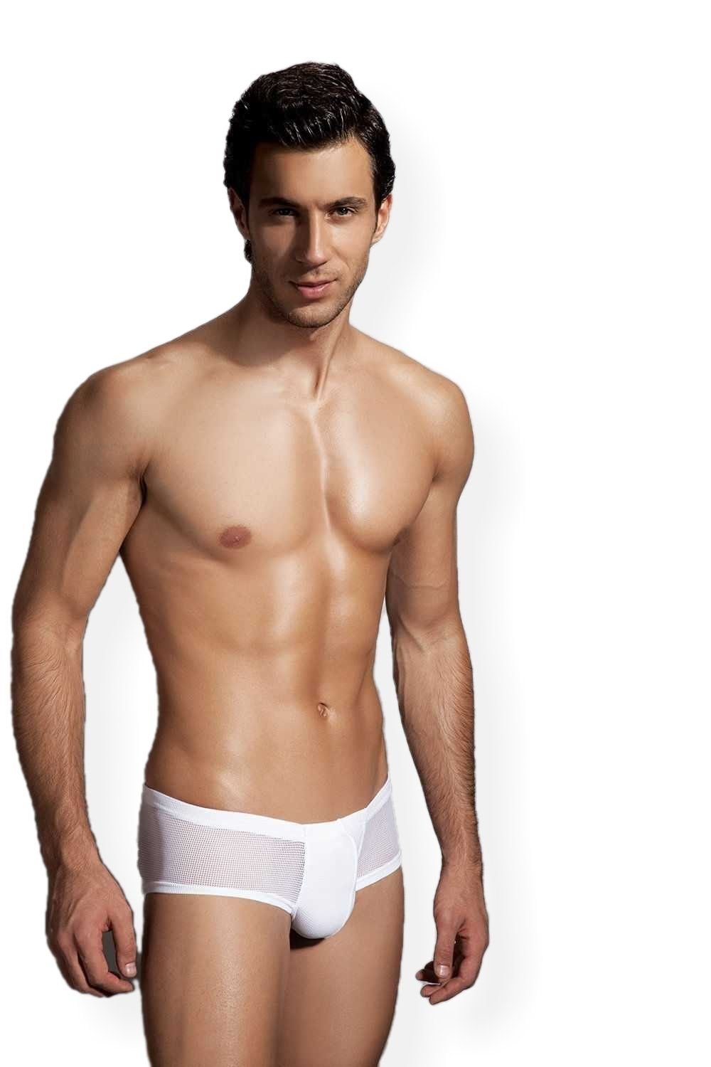 Modal Pamuklu Düz Paça Boxer Doreanse 1584 - Beyaz