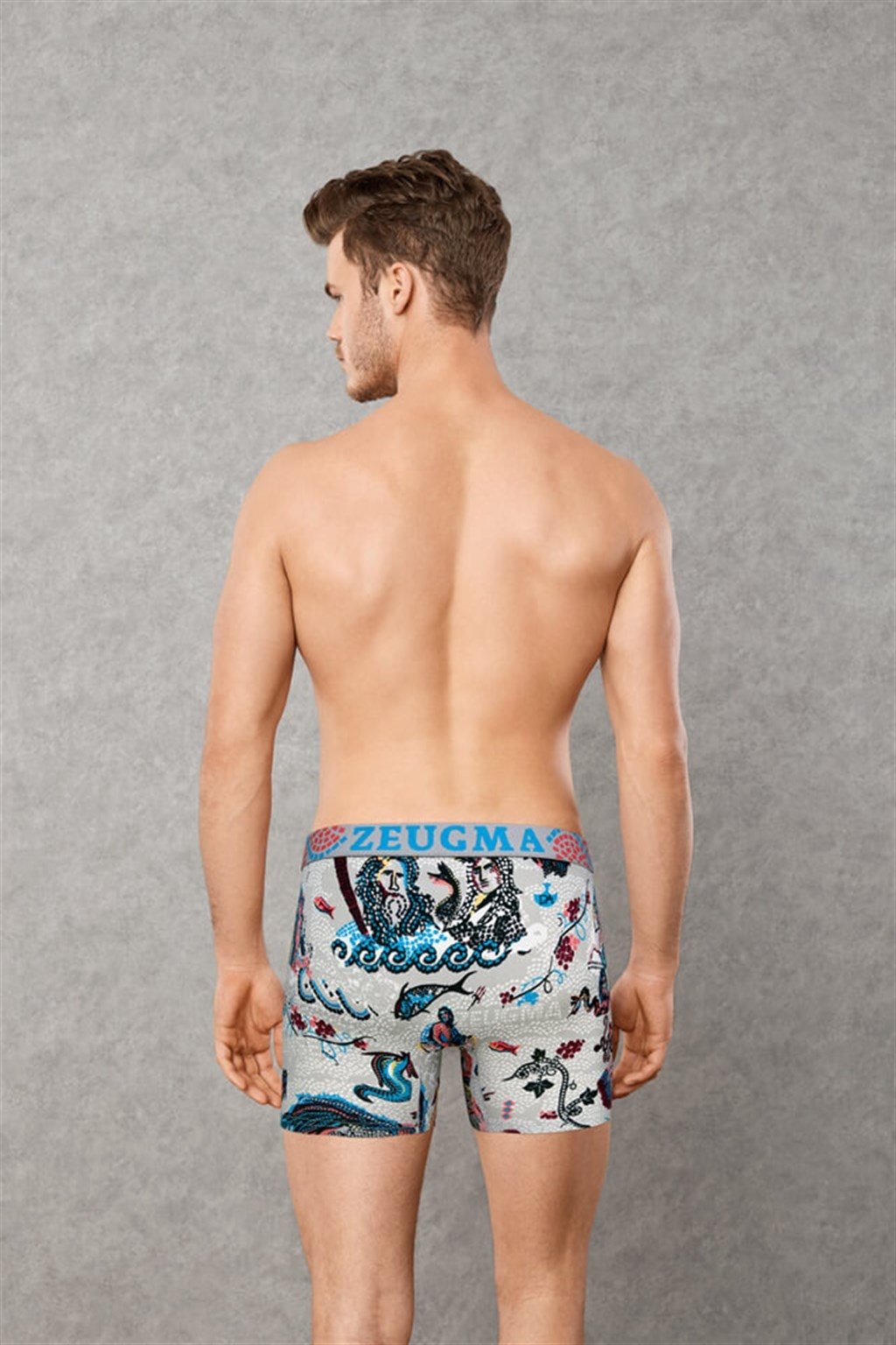 Esnek Bel Lastiği Modal Pamuk Boxer Doreanse 1806 - ZEUGMA