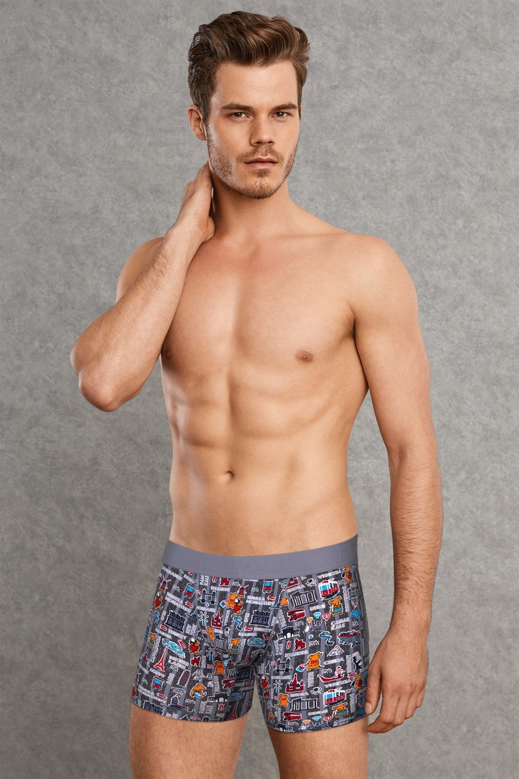 Modal Pamuklu Esnek Bel Boxer Doreanse 1816 - GEZGİN