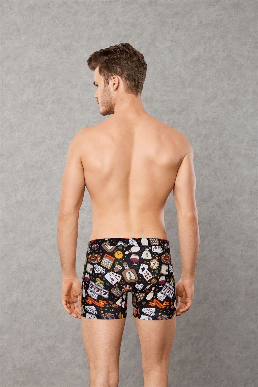 Modal Pamuklu Düz Lastikli Erkek Boxer Doreanse 1817 - Kıbrıs