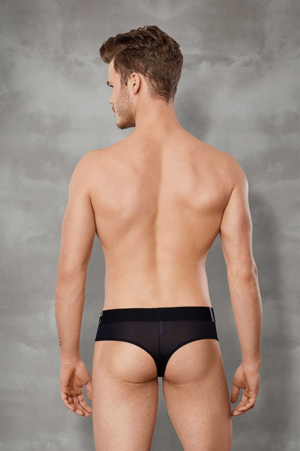 Kompakt Kesim Modal Pamuklu Erkek String Doreanse 1224 - Siyah