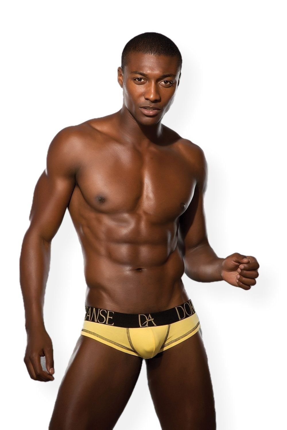 Modal Pamuklu Dıştan Lastikli Erkek Slip Doreanse 1325 - Sarı