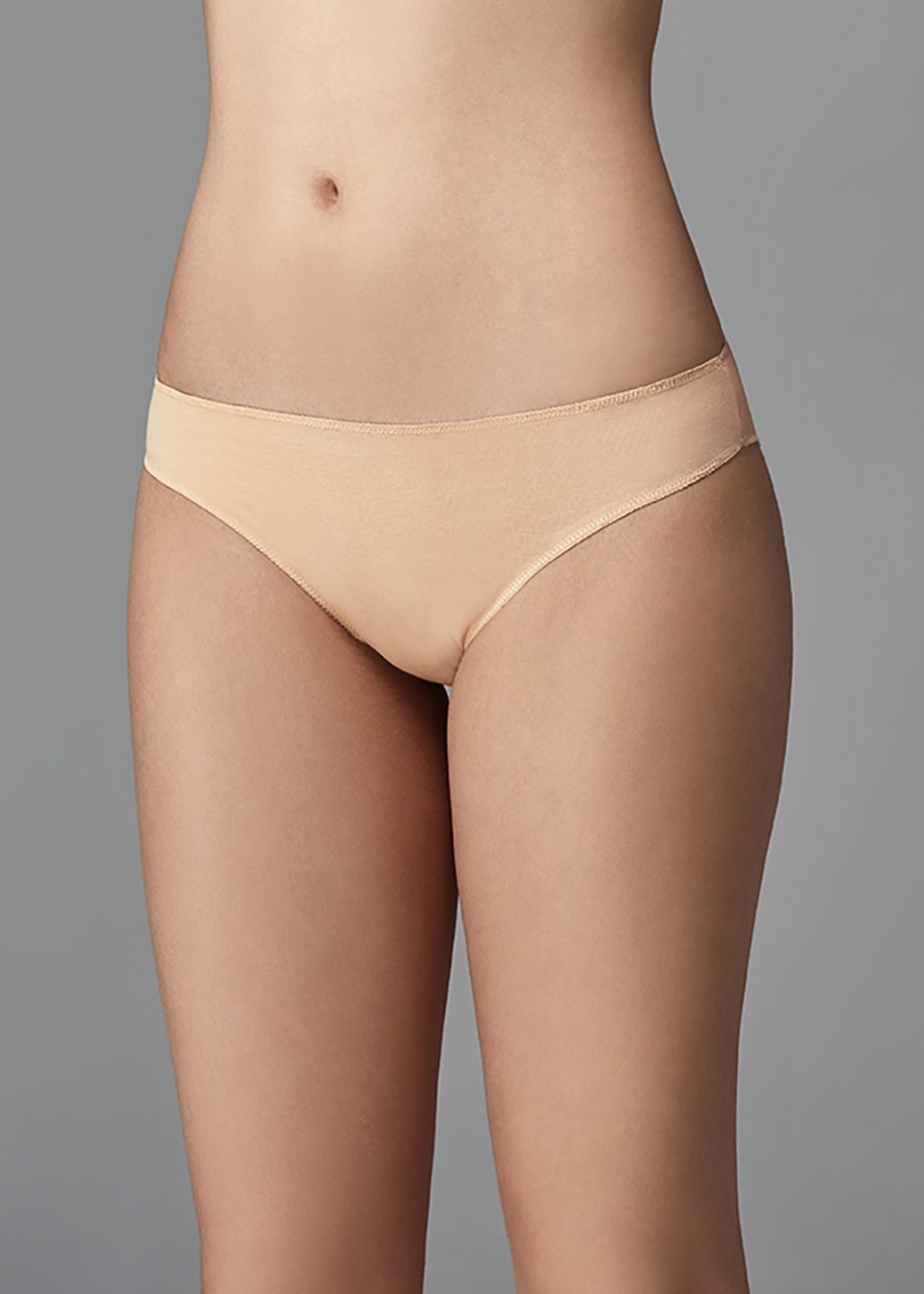 Düşük Bel İzsiz Slip Külot Pamuklu Dagi 5101 - Ten