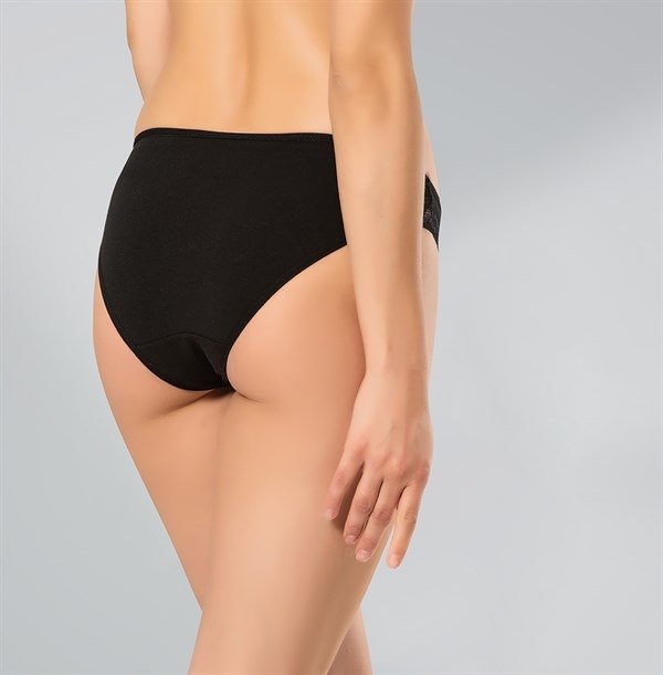 Namaldı Yüksek Bel Elastan Bikini Külot Coton Namaldı 282 - Görsel 5