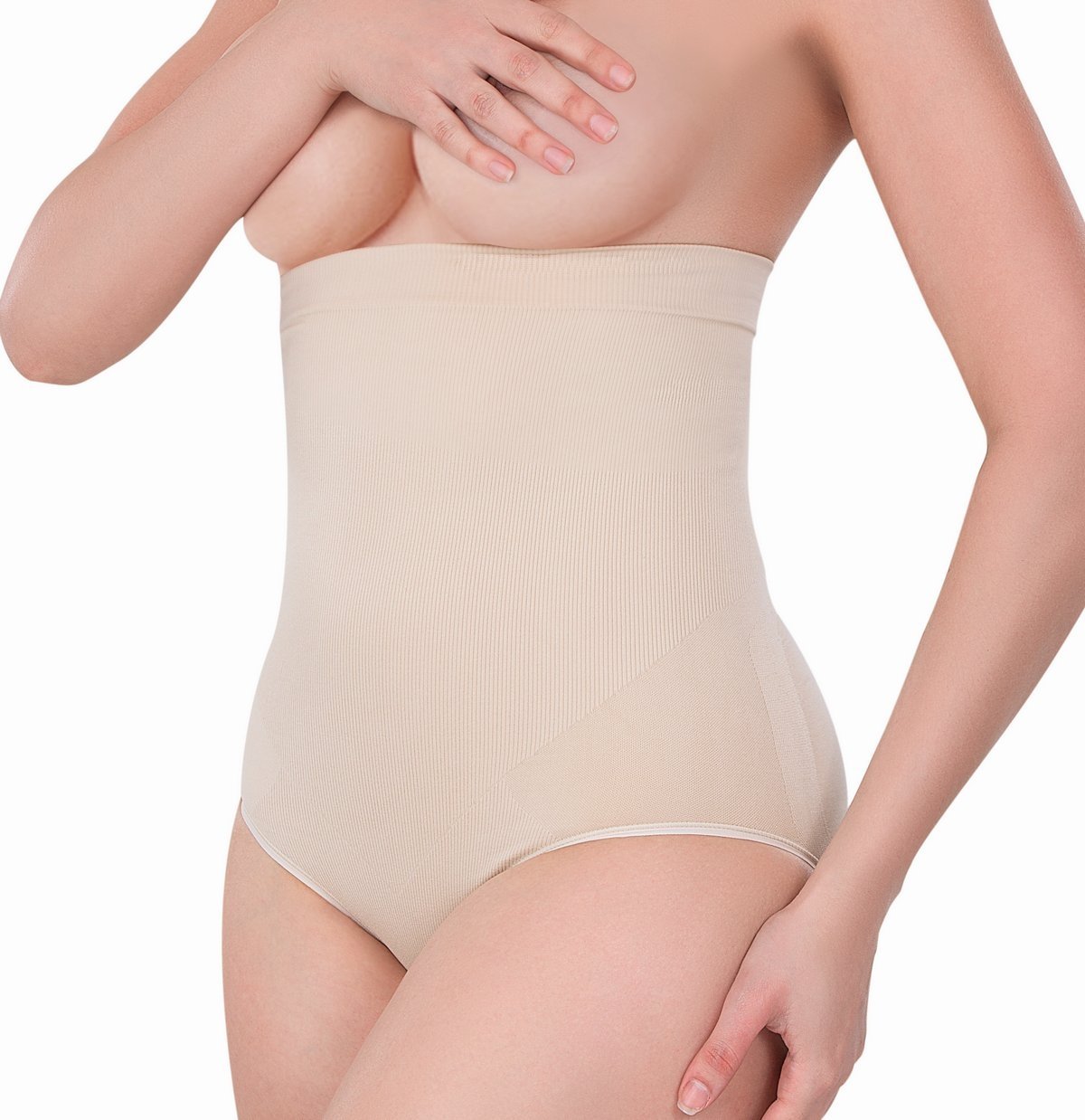 Dikişsiz Agraflı Slip Korse Emay 2080 - Ten