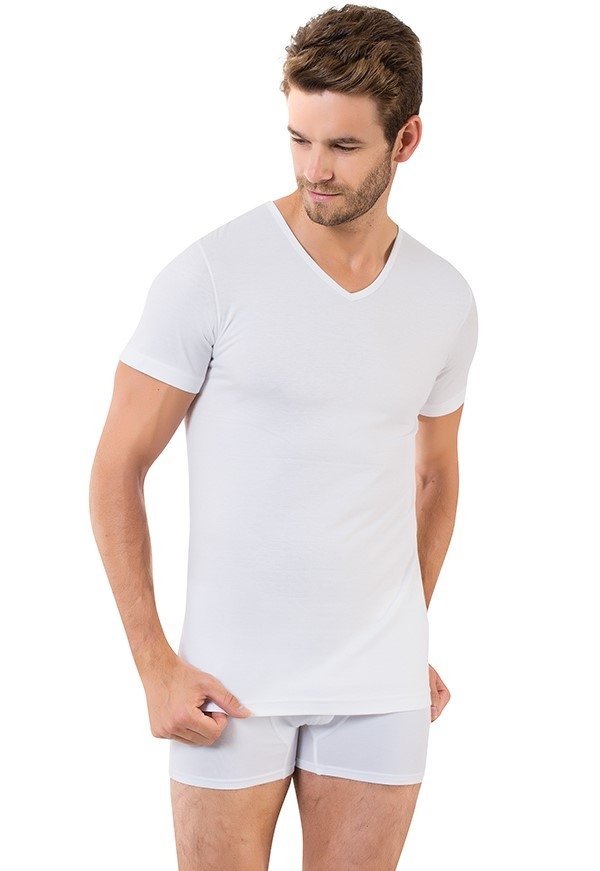 Pamuklu V Yaka Erkek Atlet Öztaş 1042 - Görsel