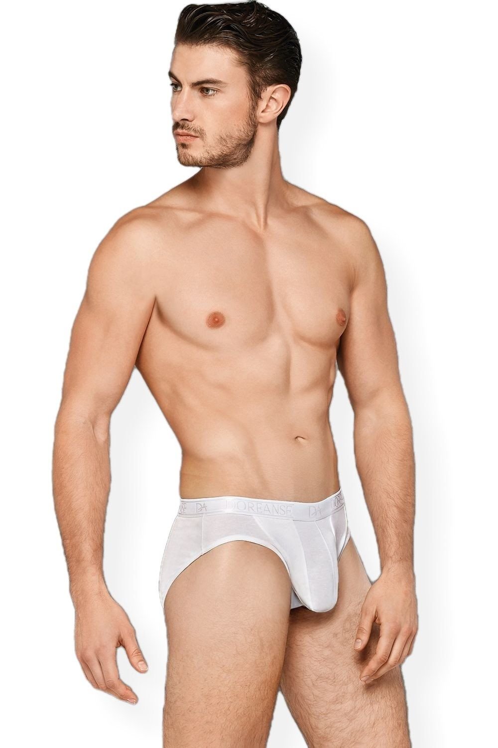 Modal Pamuk Elastan Erkek Slip Doreanse 1207 - Beyaz