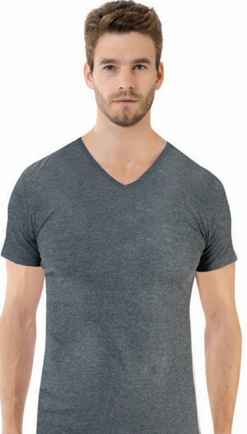 Öztaş Derin V Yaka Kolsuz Melanj Atlet Öztaş 1065