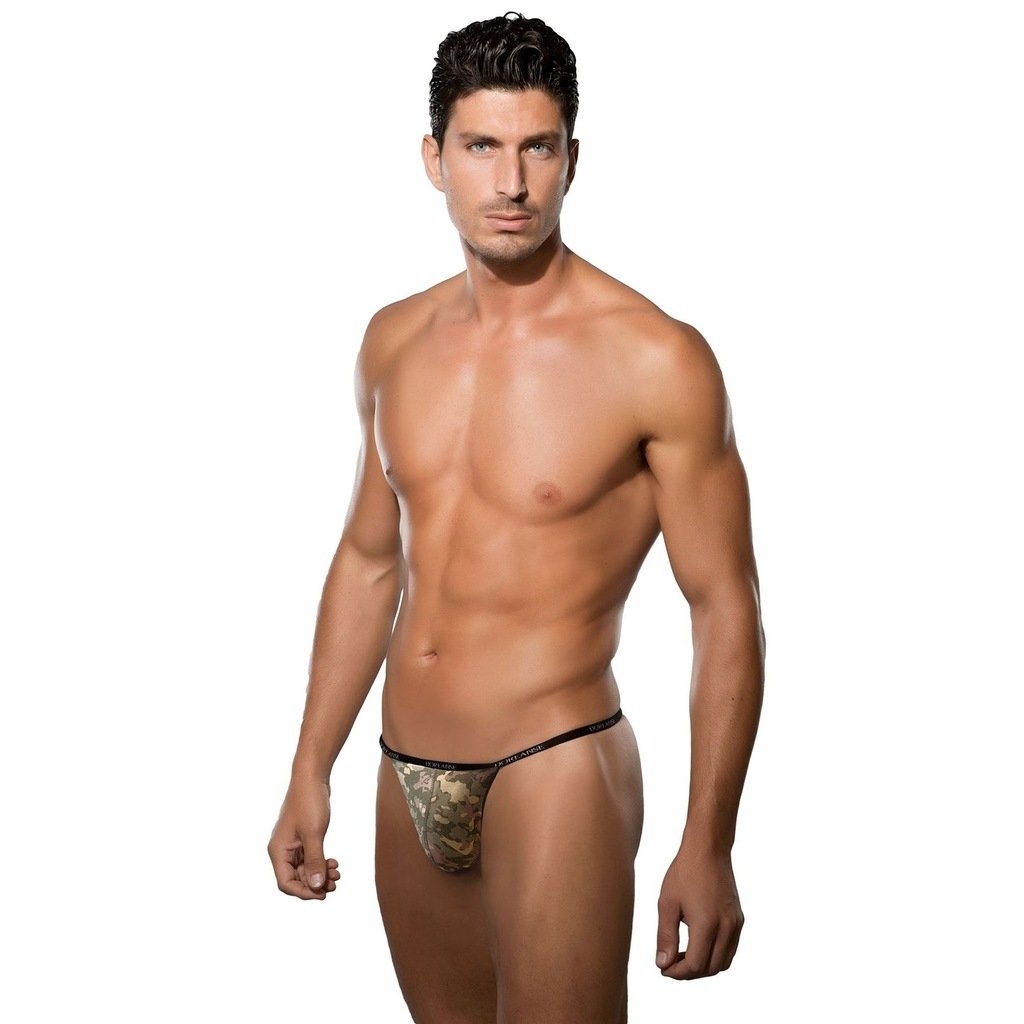 Pamuklu Kamuflaj Baskılı Erkek Tanga Doreanse 1312 - Görsel