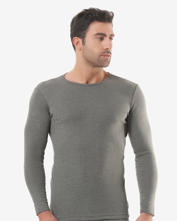 Öztaş Fırçalı İç Yüzeyli Termal Uzun Kollu Tişört Öztaş 1018 - Görsel 2