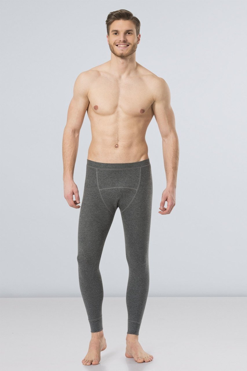 Termal İç Yüzey Fırçalı Uzun Don Türen 193 - Gri