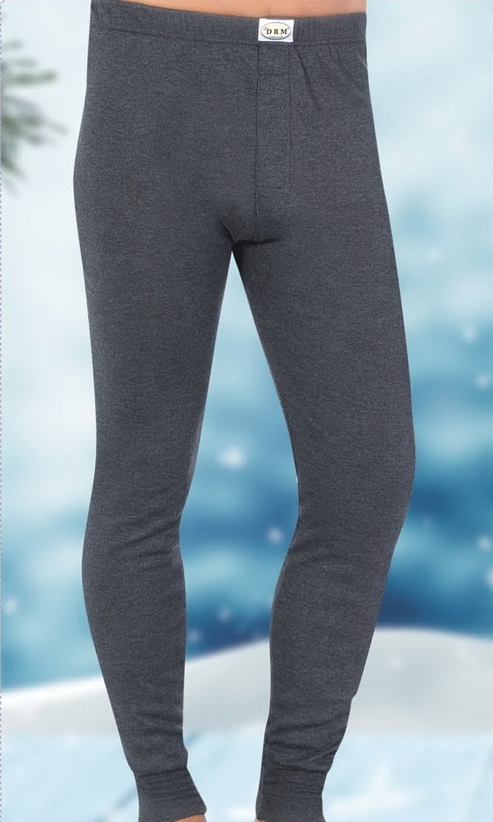 Pamuklu İç Fırçalı Termal Alt Çocuk İçlik Lüx DRM 1053 - Antrasit