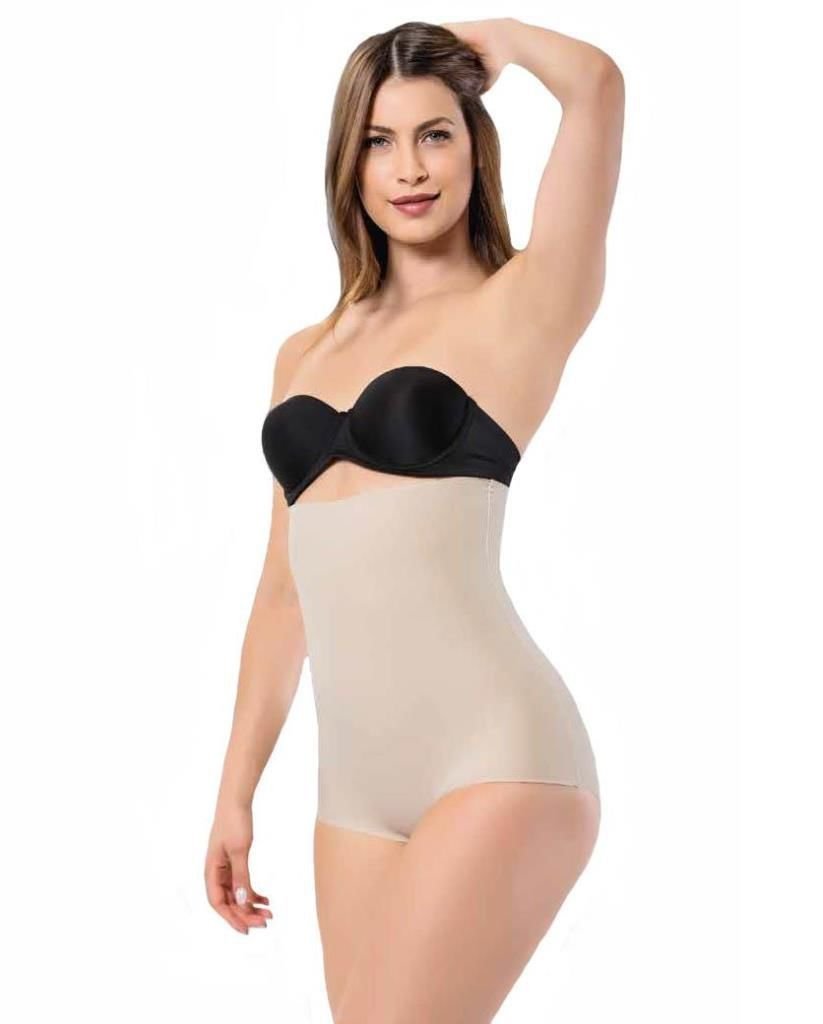 Yüksek Bel Lazer Kesim Korse Slip Külot Form Angel 2003 - Ten