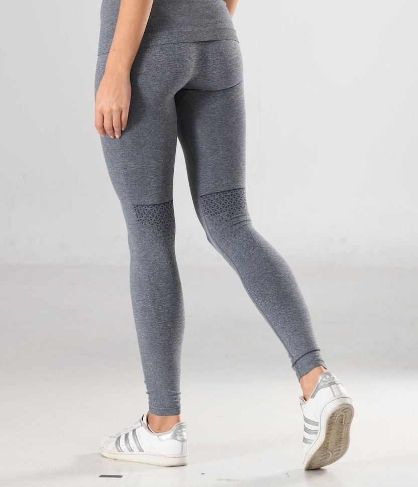 Dört Yönlü Esnek Kadın Sporcu Taytı Miss Fit 34545 - Gri