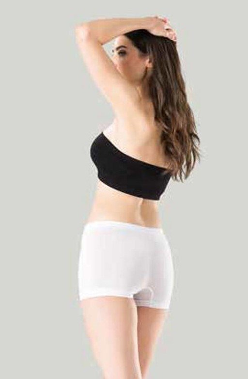 Modal Kısa Paçalı Kadın Boxer Miss Fit 14666 - Siyah
