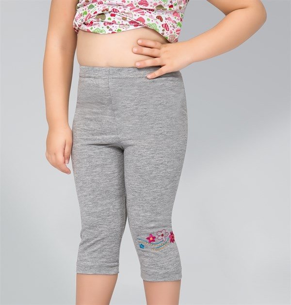 Namaldı Anti-Alerjik Coton Elastane Kız Çocuk Kapri Pijama Takımı Namaldı 440 - Görsel 3