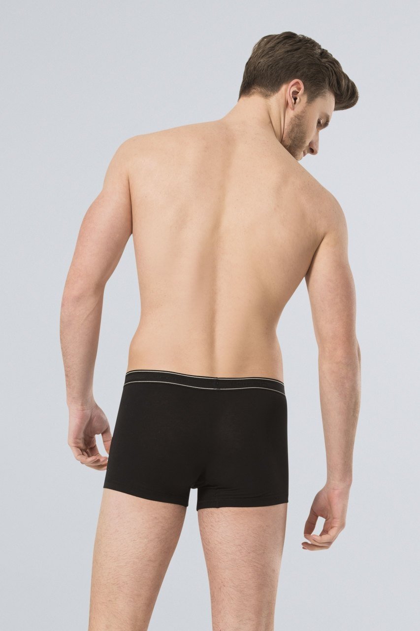Pamuklu Esnek Bel Boxer Türen 165 - Siyah