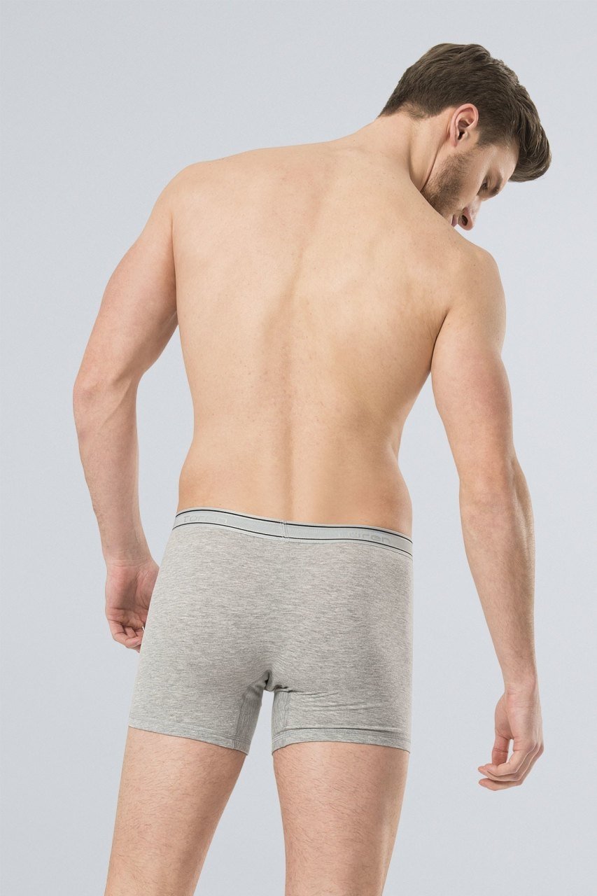 Likralı Esnek Bel Boxer Türen 174 - Gri