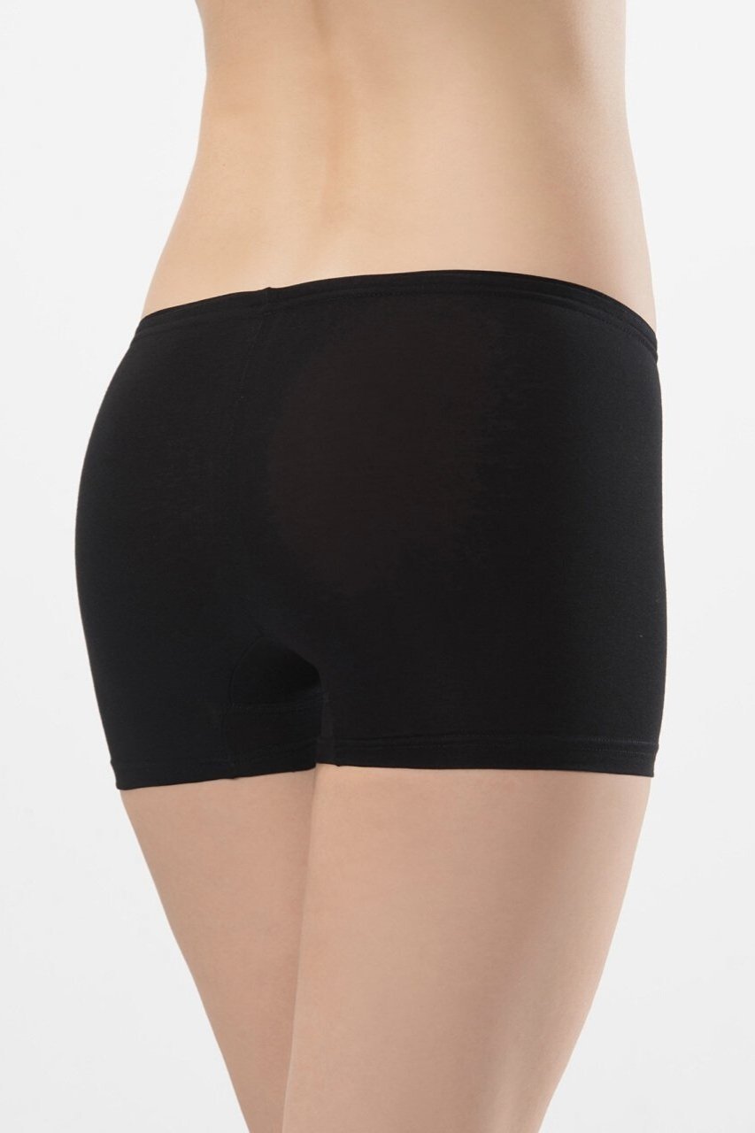 Likralı Uzun Paça Kadın Boxer Türen 979 - Siyah